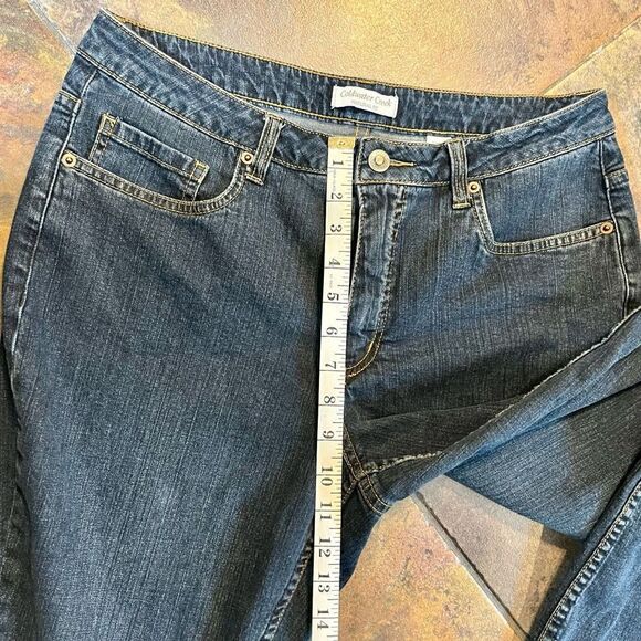 Coldwater Creek Women’s Blue Denim Natural Fit Jeans 12 - Picture 3 of 9